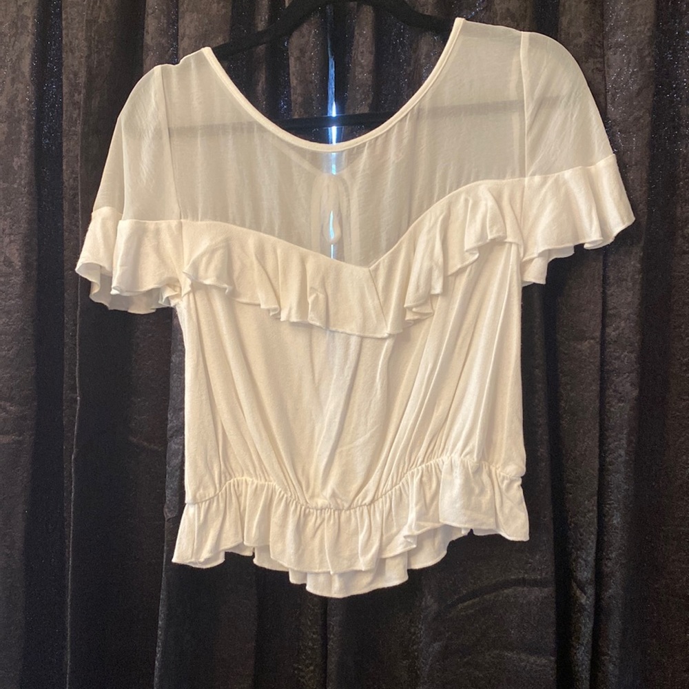 Willow & Root, Size Small, White shirt